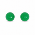 14K Jade Studs (8mm)