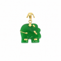 14K Small Elephant Pendant