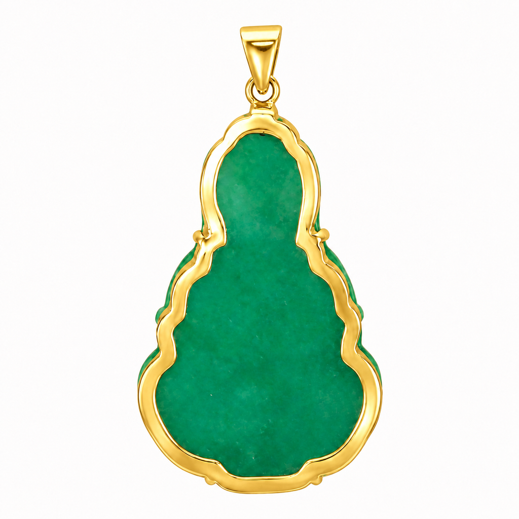 14K Guan Yin Pendant