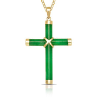 14K Small Cross Pendant