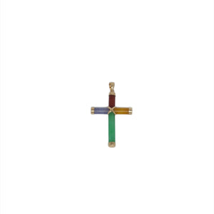 14K Small Cross Pendant