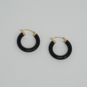 14K Hoop Earrings (25mm)