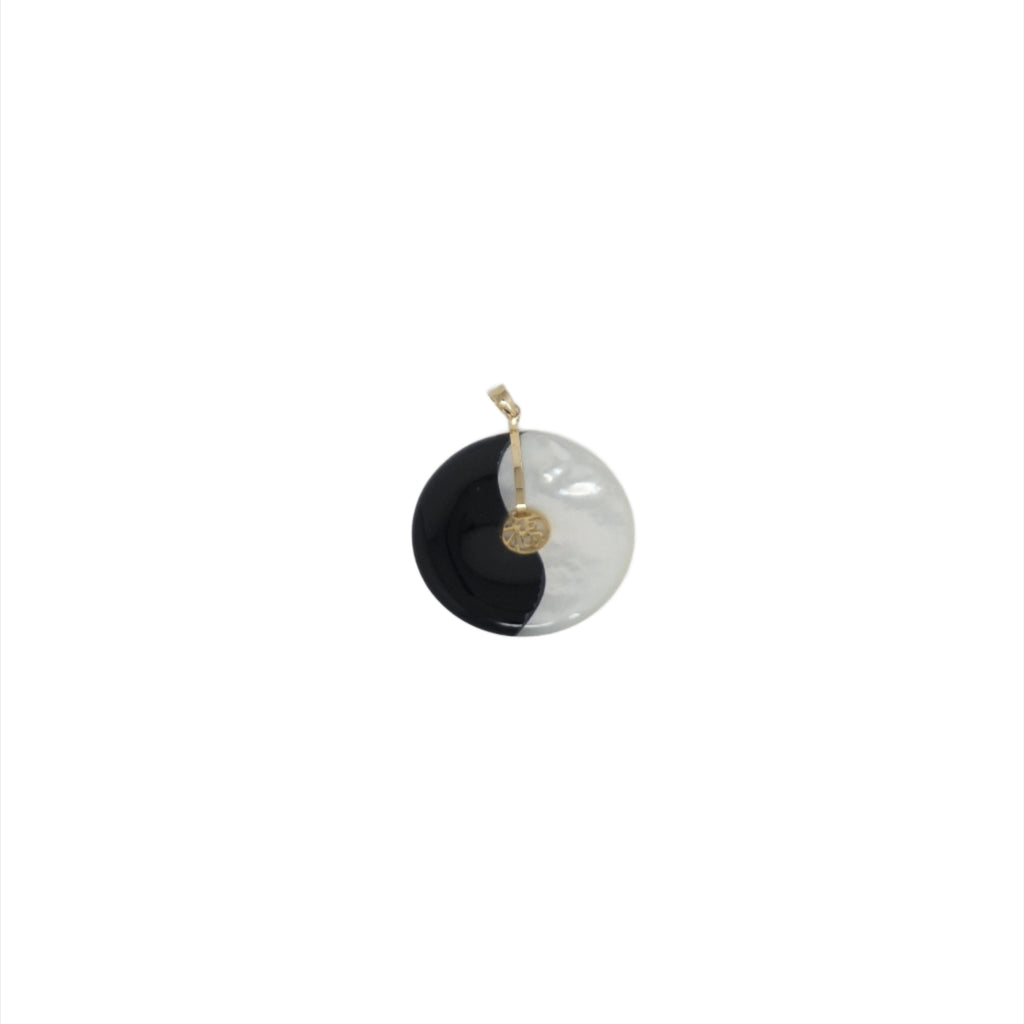 14K Yin Yang Pendant