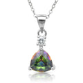Sterling Silver Mystic Quartz Pendant