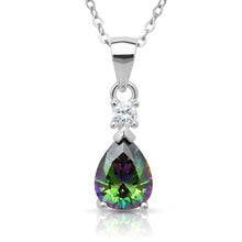 Load image into Gallery viewer, Sterling Silver Mystic Quartz Pendant