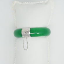 Load image into Gallery viewer, Sterling Silver Two-Section Bangle