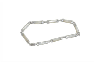 Sterling Silver Cylinder Bracelet