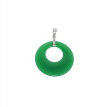 Load image into Gallery viewer, Sterling Silver Round Agogo Pendant