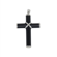 Load image into Gallery viewer, Sterling Silver Cross Pendant (Large)