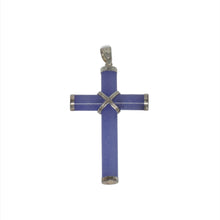 Load image into Gallery viewer, Sterling Silver Cross Pendant (Large)