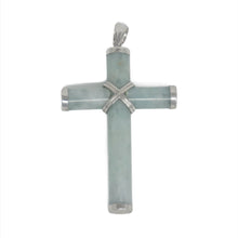 Load image into Gallery viewer, Sterling Silver Cross Pendant (Large)