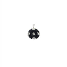 Load image into Gallery viewer, Sterling Silver Good Luck Butterfly Bordered Pendant
