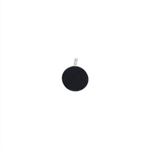 Sterling Silver Black Onyx Palm Tree Pendant